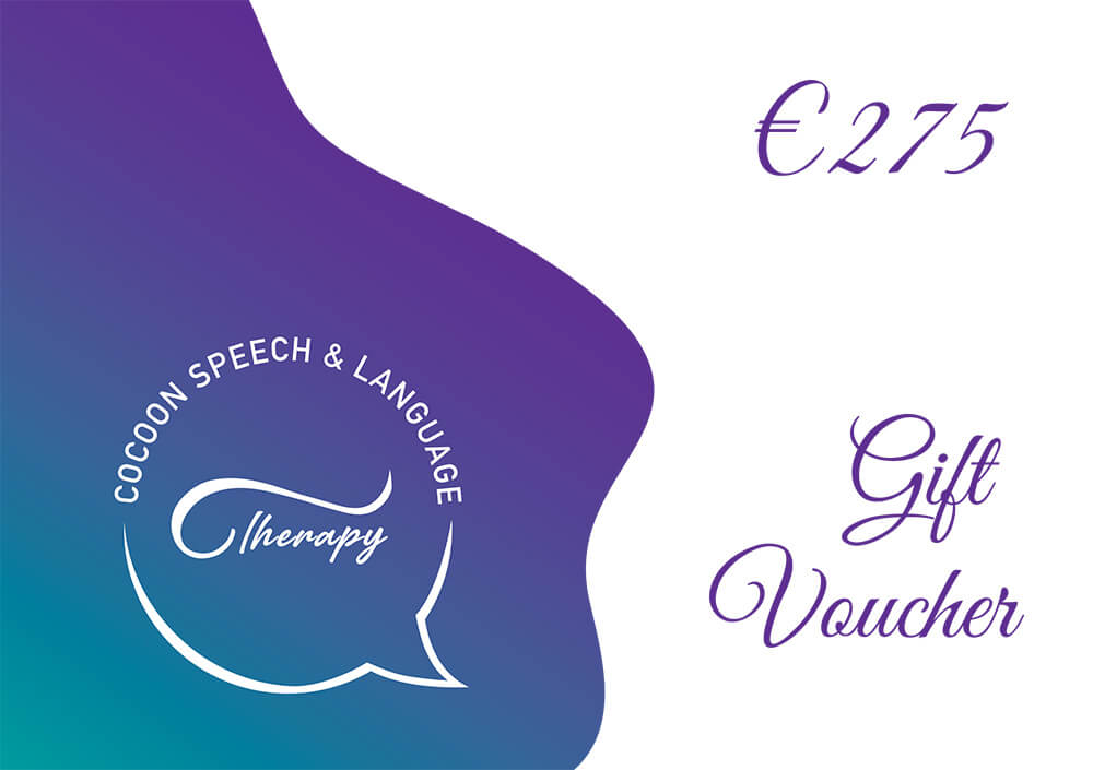 Cocoon Speech and Language Therapy Gift Voucher €275
